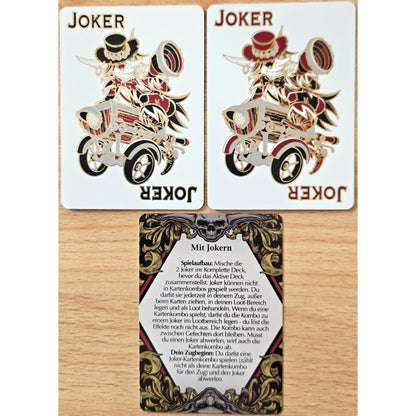Too Many Bones: Riffle Promo, 2x Jokerkarten (DE), Mini-Erweiterung, Frosted Games