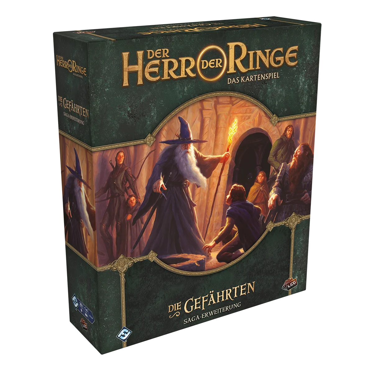 Der Herr der Ringe: Das Kartenspiel LCG (DE): Bundle mit 3 Saga-Erweiterungen: Die Gefährten, Die Zwei Türme, Die Rückkehr des Königs