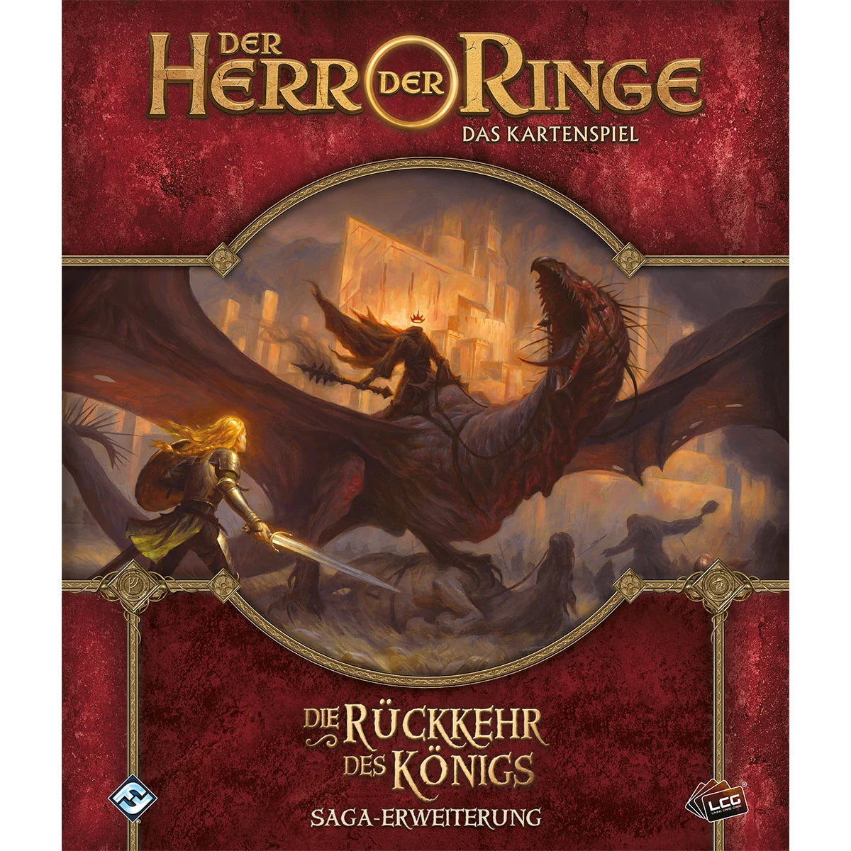 Der Herr der Ringe: Das Kartenspiel LCG (DE): Bundle mit 3 Saga-Erweiterungen: Die Gefährten, Die Zwei Türme, Die Rückkehr des Königs