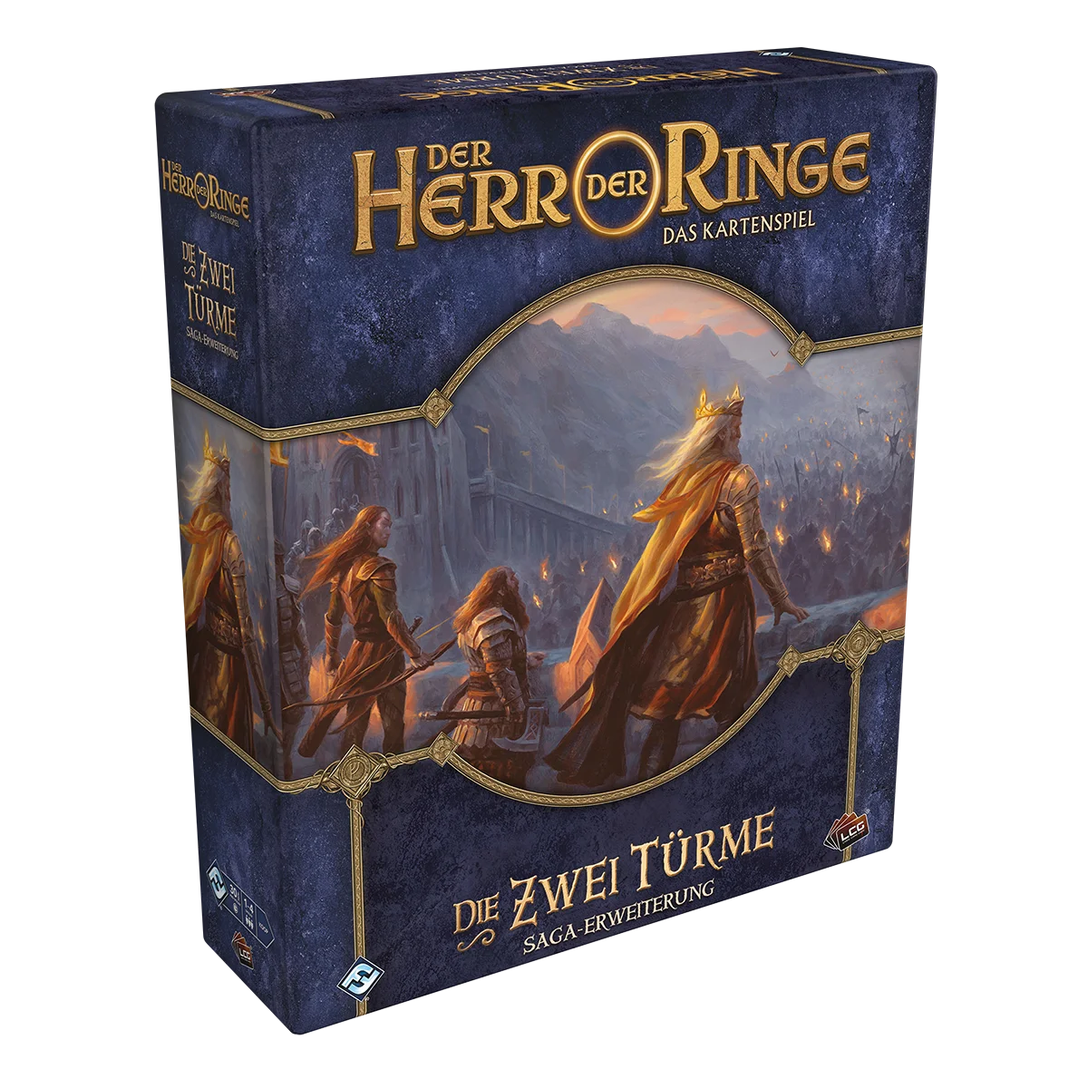 Der Herr der Ringe: Das Kartenspiel LCG (DE): Bundle mit 3 Saga-Erweiterungen: Die Gefährten, Die Zwei Türme, Die Rückkehr des Königs