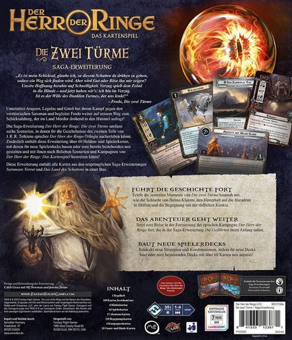 Der Herr der Ringe: Das Kartenspiel LCG (DE): Bundle mit 3 Saga-Erweiterungen: Die Gefährten, Die Zwei Türme, Die Rückkehr des Königs