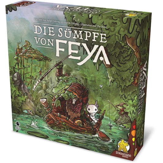 Die Sümpfe von Feya (DE), Brettspiel, Strohmann Games, Kenner-/Expertenspiel