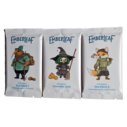Emberleaf Bundle (DE): Erweiterungen Heldenpaket 1, 2 & 3, Startdecks F & G, Saisonaler Spaß