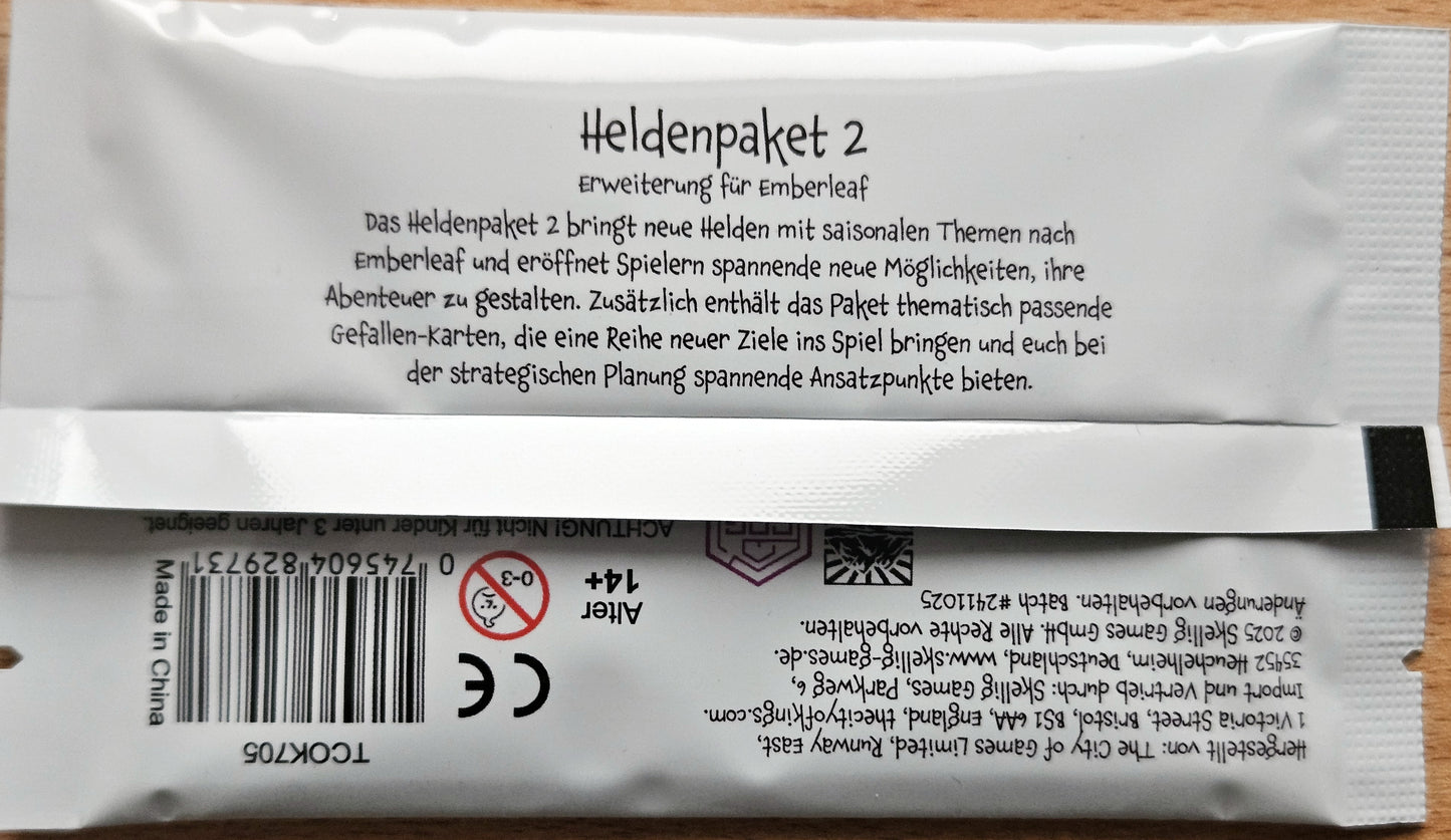 Emberleaf Bundle (DE): Erweiterungen Heldenpaket 1, 2 & 3, Startdecks F & G, Saisonaler Spaß