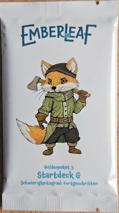 Emberleaf Bundle (DE): Erweiterungen Heldenpaket 1, 2 & 3, Startdecks F & G, Saisonaler Spaß