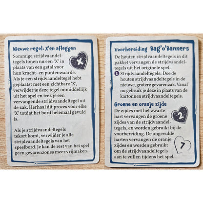 Emberleaf: Bag’o’Banners, 33 Gefahrenzonen-Marker aus Holz, Deluxe-Erweiterung