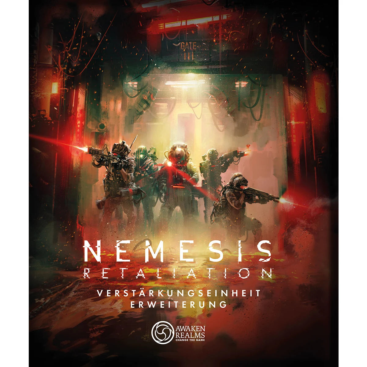 Nemesis Retaliation: Verstärkungseinheit (DE), 2-Charakter-Erweiterung, Gamefound