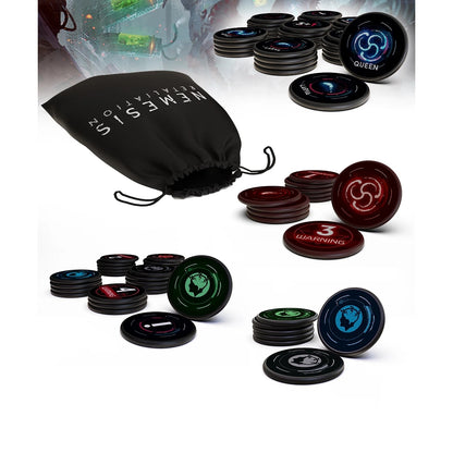 Nemesis Classic: Acrylic Pack, Chips, Inhalt