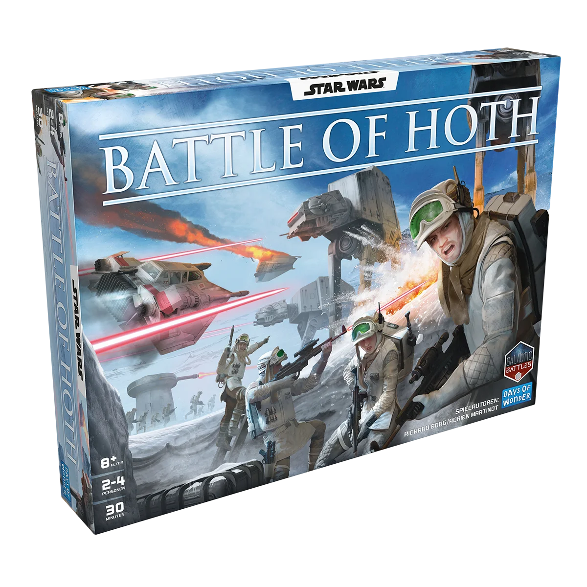 Star Wars: Battle of Hoth (DE), Brettspiel, Miniaturenspiel, Days of Wonder, neu