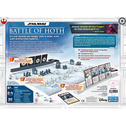 Star Wars: Battle of Hoth (DE), Brettspiel, Miniaturenspiel, Days of Wonder, neu