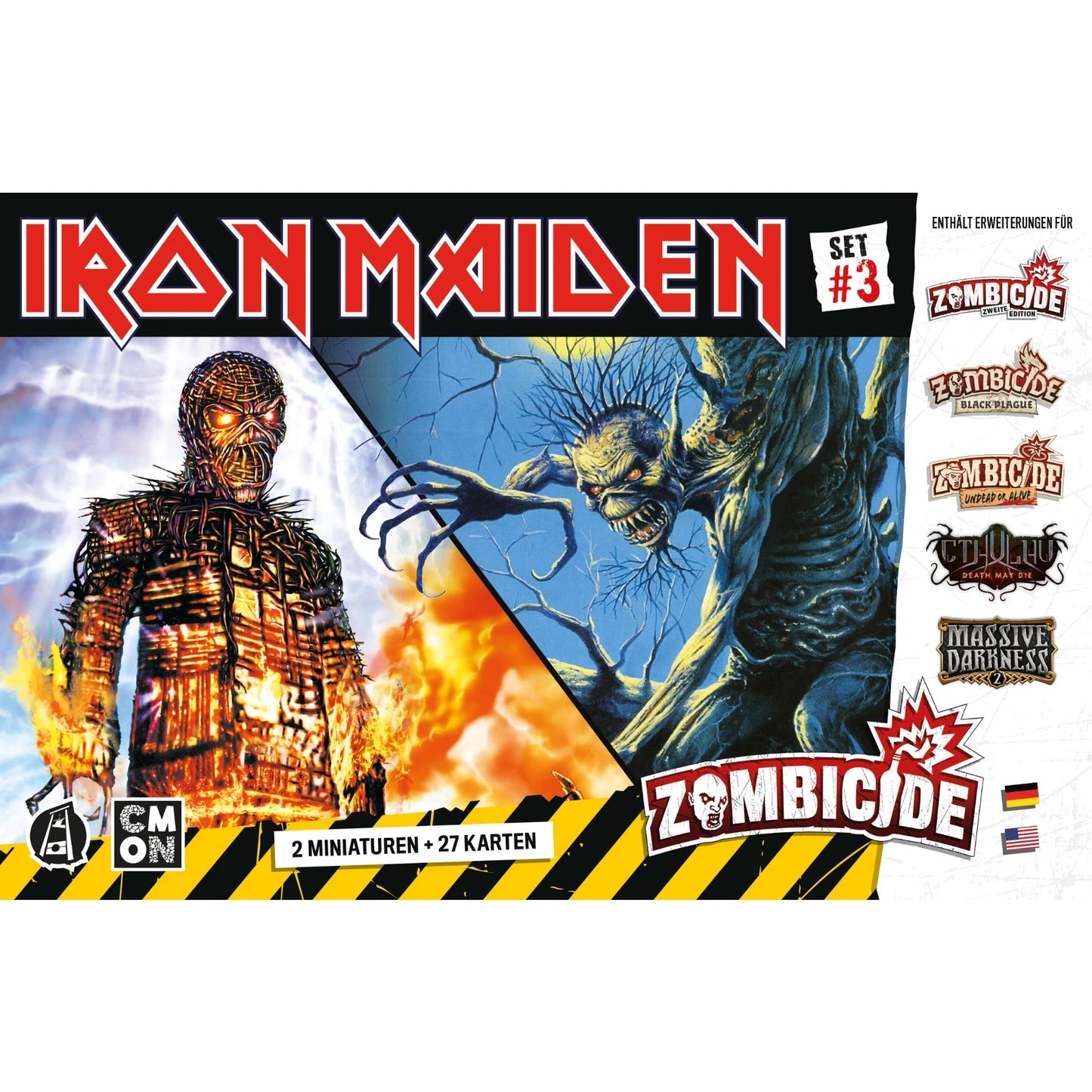 Zombicide: Iron Maiden Character Pack #3, DE/EN, Erweiterung, CMON